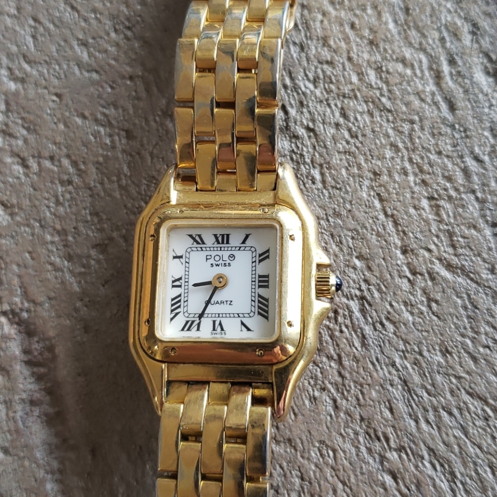 Polo Swiss quartz watch like Cartier